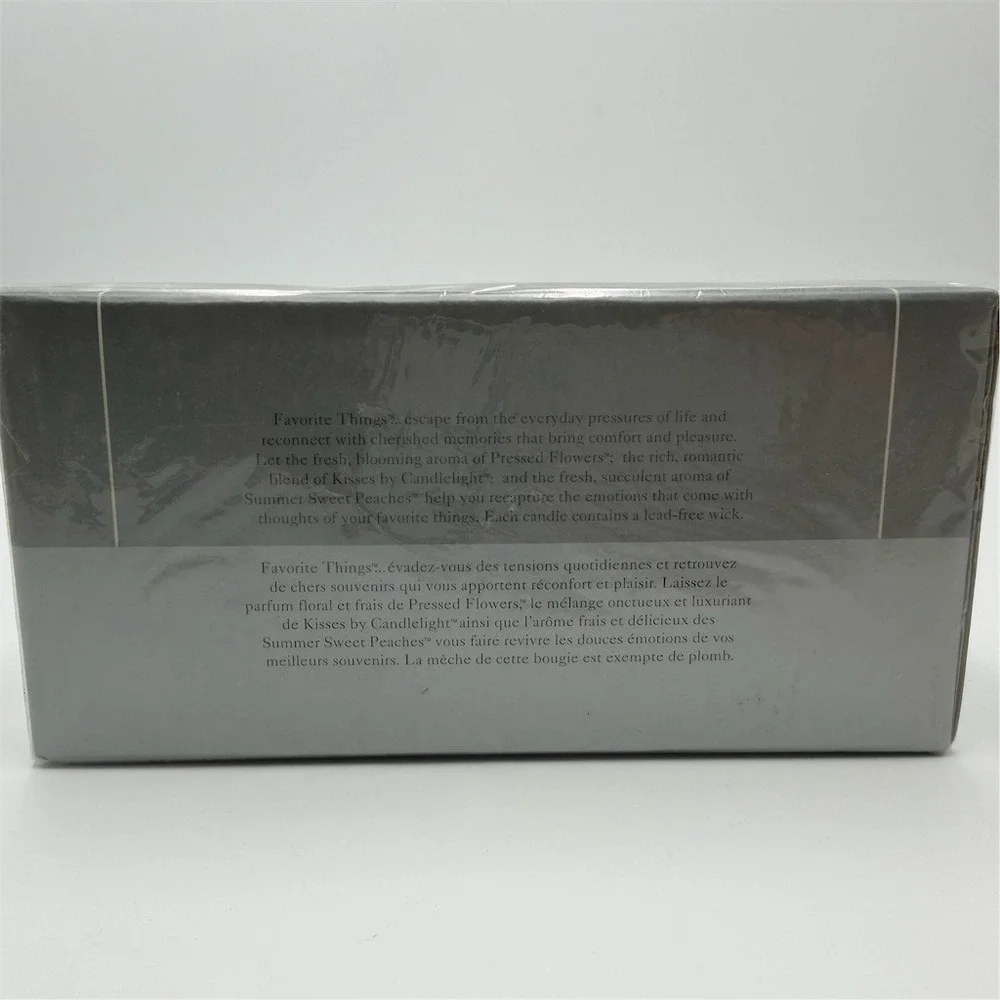 Mary Kay Favorite Things Scented Candle Set 3 Mini 1.9 oz Gift Set‎ new in box